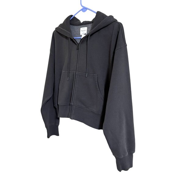 NWT Aritzia Cozy Sweatfleece Boyfriend Boxy Zip Hoodie - Picture 6 of 10